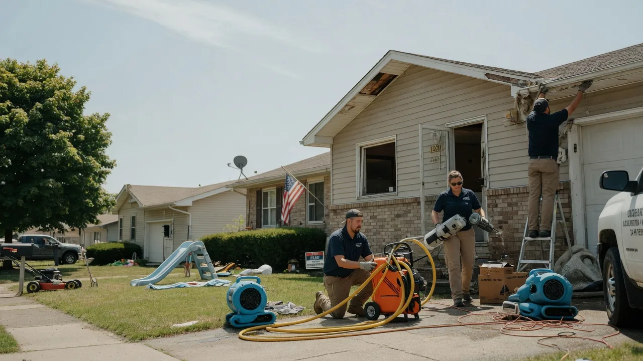 Water Damage Restoration in Glidden, TX near me